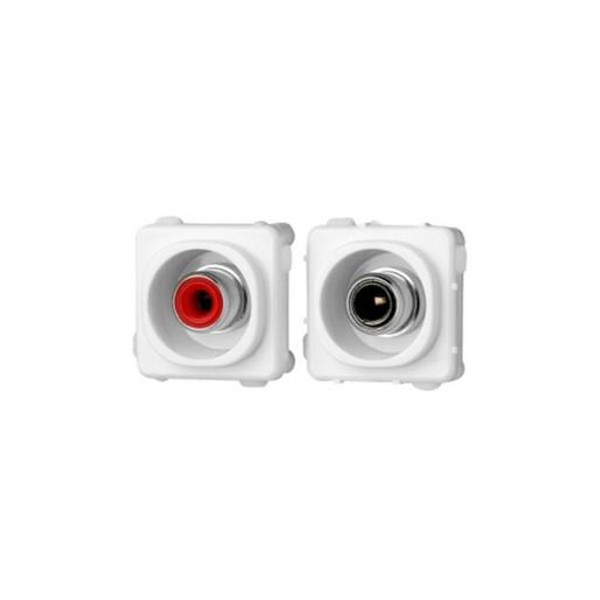 Rca Mechanism 30 Series 1 Pair Red Black Connections White