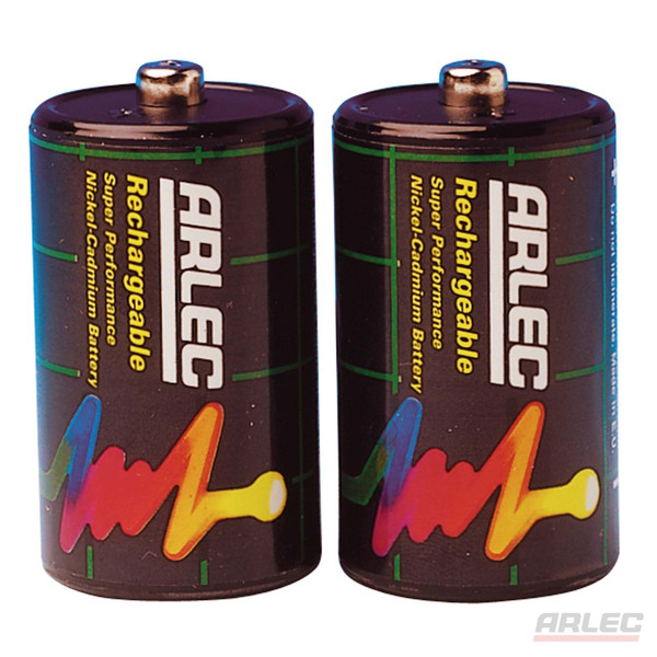 Rechargeable Ni-Cad Batteries 2 X D Size