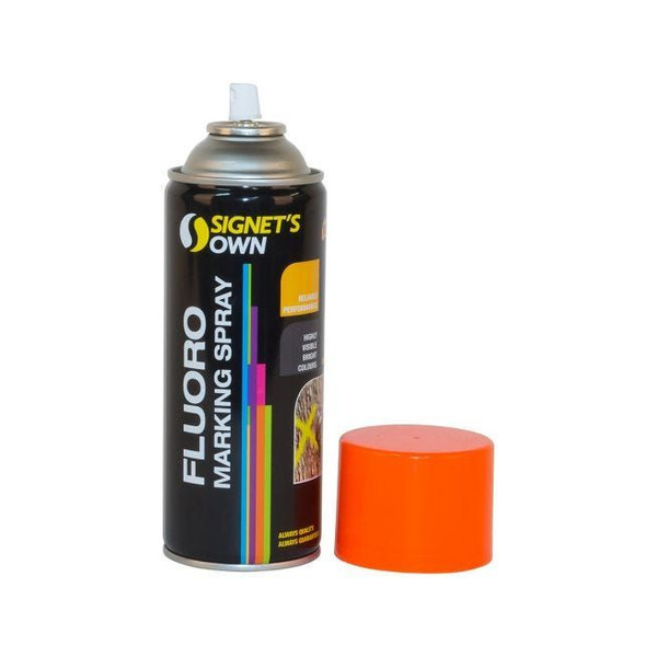 Fluro Orange Marking Paint 350G Aerosol Can