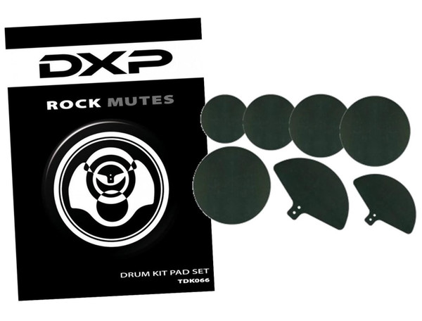 Dxp Tdk066 Rubber Rock Drum Mute Pad Set For Drums And Cymbals