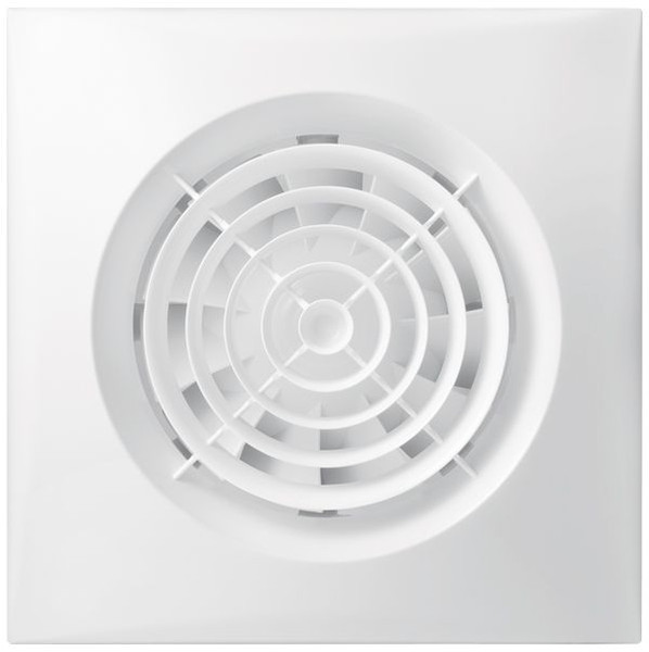 Wall Mounted Exhaust Fan, 125Mm, White, Silent Series