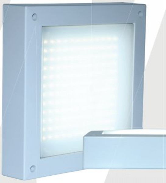 Square Led Surface Mounted Bulkhead Clear Lens - Matelec