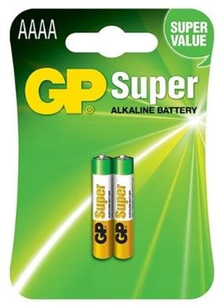 Gp Super Alkaline Aaaa (Pack Of 2)