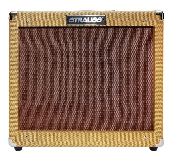 Strauss 'Legacy Vintage' 50 Watt Combo Solid State Guitar Amplifier (Tweed)