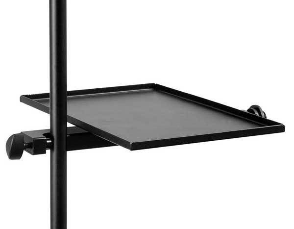 On Stage Accessory Tray With U-Mount Attaches To Mic Stand