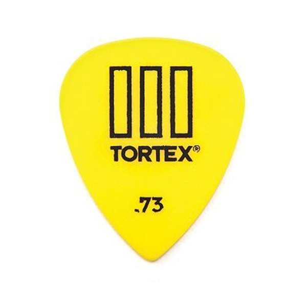 .73 Tortex T3 Pick Yellow Sharp Dunlop