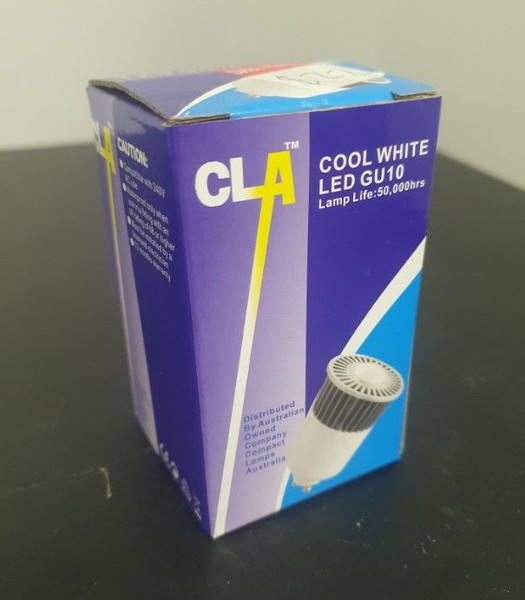 5W Gu10 Led Cool White - Cla