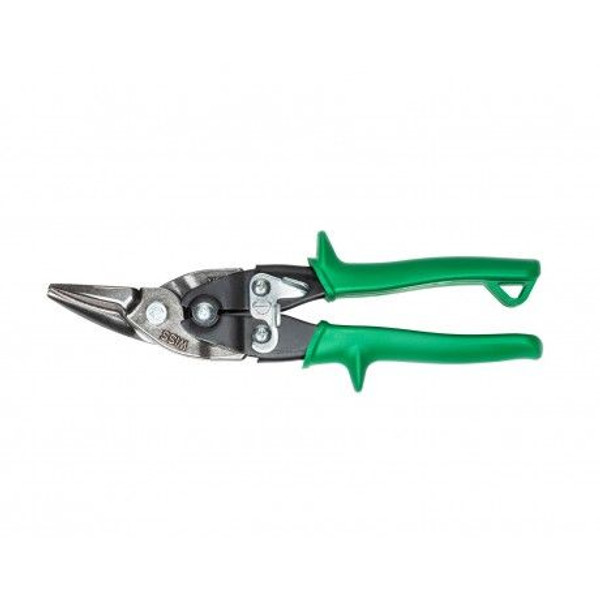 Aviation Snips Metal Master Green Grips - Cuts Right