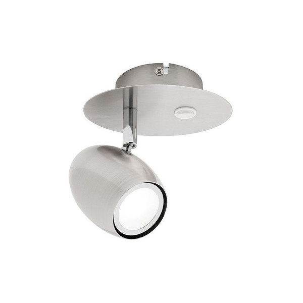 Monica 1Lt Spotlight A19031Sw Brushed Chrome Switch