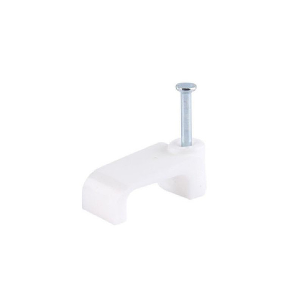 Cable Clips Flat 18Mm (Box Of 100)