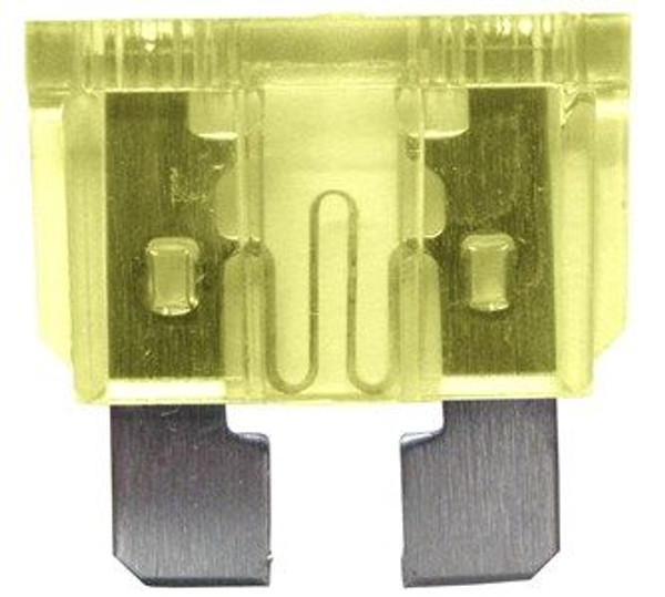 20A Car Blade Fuse (Yellow)