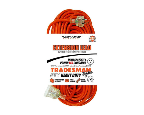 Ultracharge 5M Heavy Duty Tradesman Extension Lead