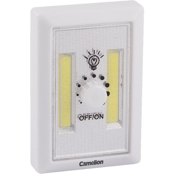 Camelion 2 X 3W COB LED Portable Switch Light With Wallmount & Dimmer