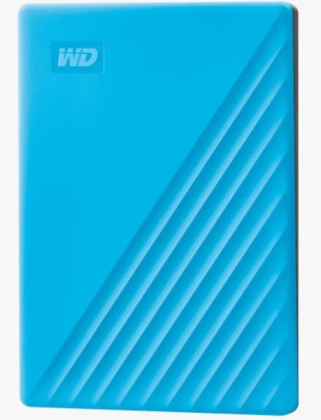 WD My Passport - WDBYVG0020BBL - USB 3.2 Gen 1 2TB 2.5" External HDD, Blue, 3 Yr Warranty