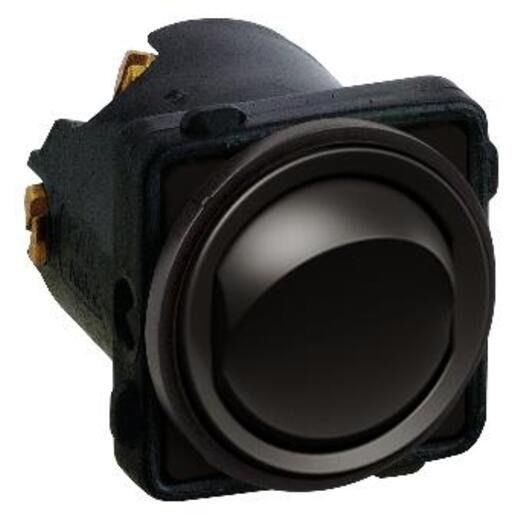 Excel Life Rocker Switch Mechanism 16A/16AX Matt Black - Legrand