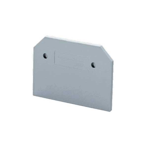 Rail Terminal End Plate Grey For CTT2.5U CTS4UNP CTS2.5U