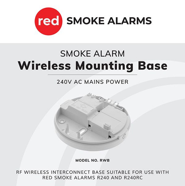 Wireless Base For 240V Smoke Alarms