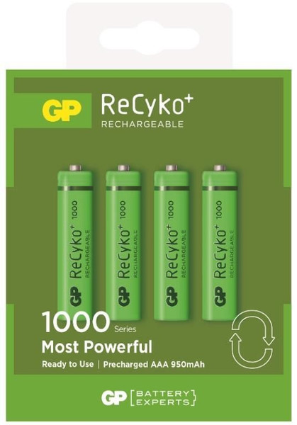 Gp Aaa Rechargeable (Pack Of 4)