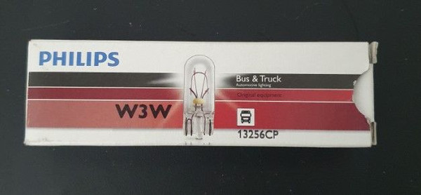 24V 3W Wedge Base Bus And Truck Globe (Each)