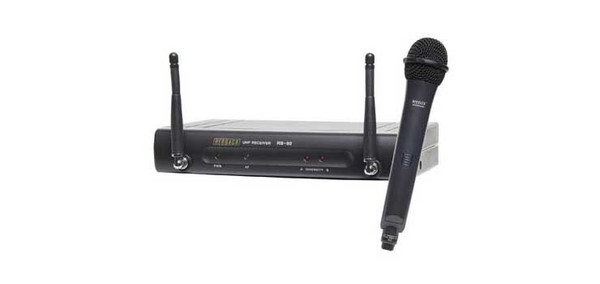 Uhf Wireless Microphone System With Handheld Mic 16 Ch