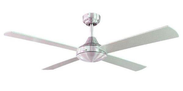 Tempo Ac 48" Ceiling Fan Brushed Chrome