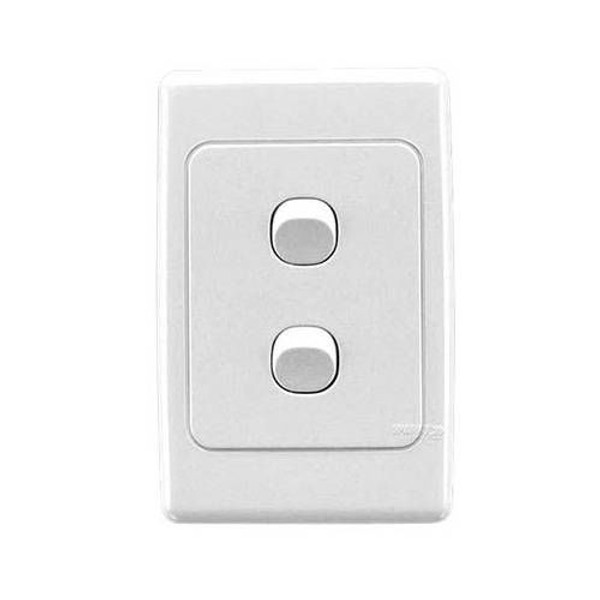 Clipsal 2 Gang Weatherproof Switch 2000 Series