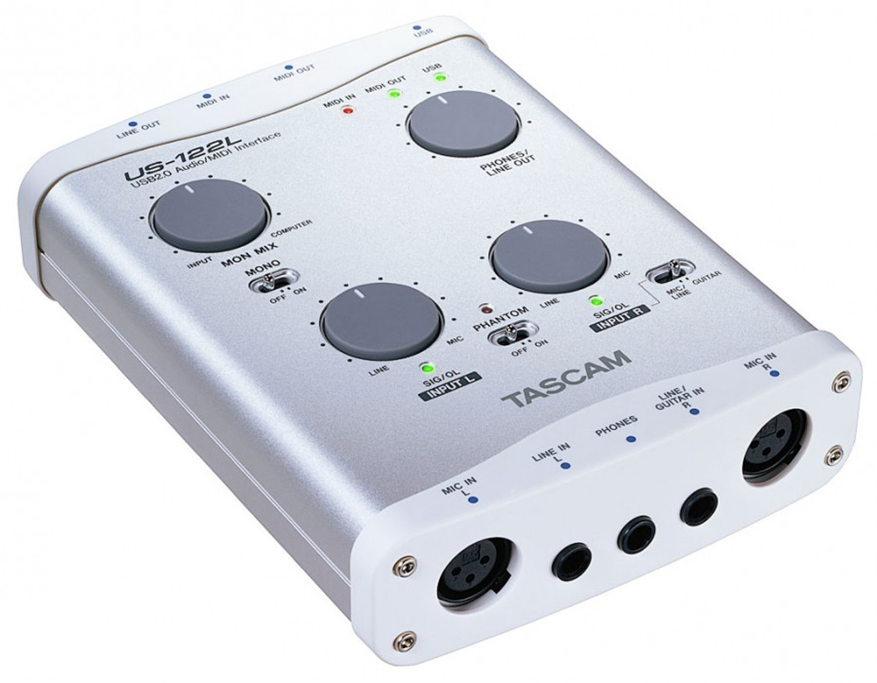 Tascam Unveils New Series USB Audio/MIDI Interfaces with Built-in DSP