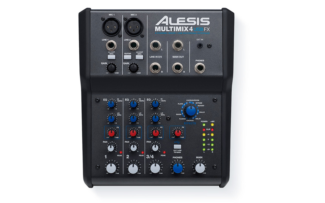 Interface　with　Audio　FX　Multimix　Audio　Mixer　AC　USB　Visual　Channel　USB