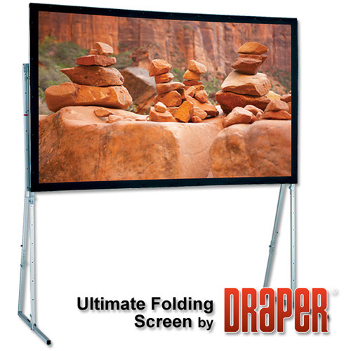 Ultimate Folding Front Projection Screen Video Format