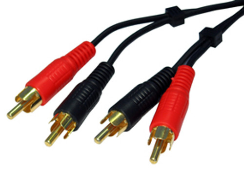 2 x Phono - 2 x Phono Cable - Gold Plated