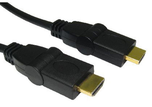 HDMI Swivel Cable 1 Metre - Gold plated