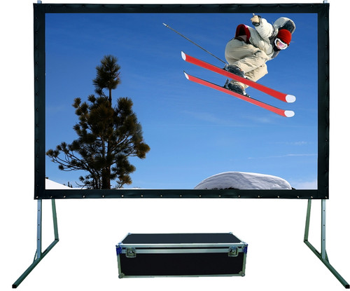 Sapphire Rapid Fold Rear Projection Screen Widescreen Format 16:9