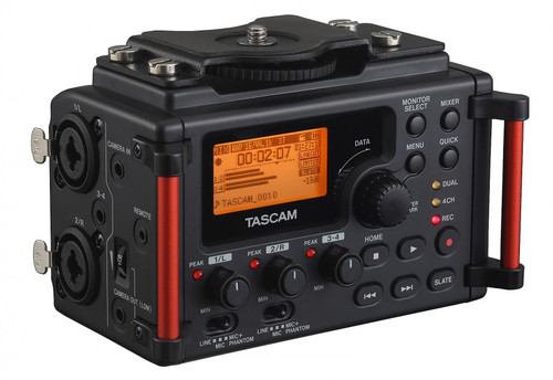 Tascam DR-60Dmk2 Digital Audio Recorder for use with a DSLR Camera