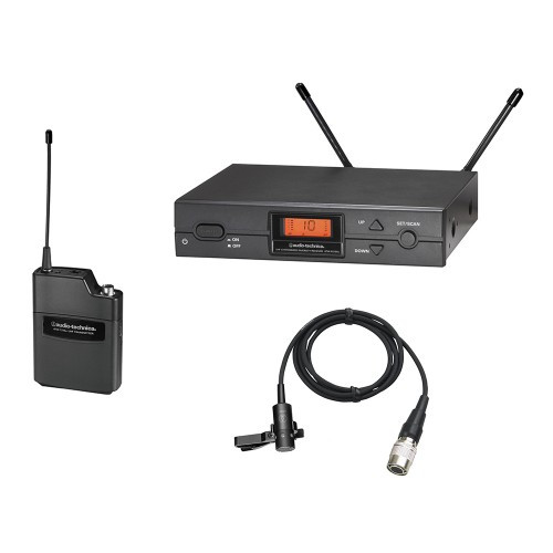 Audio Technica ATW2110B/P2 Lavalier (Cardioid) AT831cW Wireless Microphone System - Series 2000B