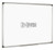 Bi-Office Maya Drywipe Aluminium Frame Whiteboard