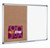 Bi-Office Maya Combination Cork/Drywipe Board