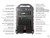 Mipro MA708 Wireless Portable PA System with Carry Bag - Dual Receiver