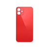 iPhone 12 Rear Back Glass With Big Camera Hole Red Replacement