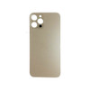 iPhone 12 Pro Max Rear Back Glass With Big Camera Hole Gold Replacement