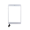 iPad Mini/Mini2 - Touch Screen Adhesive, Home Button and Front Camera-White