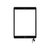 iPad Mini 3-Touch Screen Adhesive, HomeButton&Front Camera Genuine-Black
