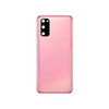 Galaxy S20 5G SM-G981F Rear glass battery cover with camera lens Cloud Pink - Replacement