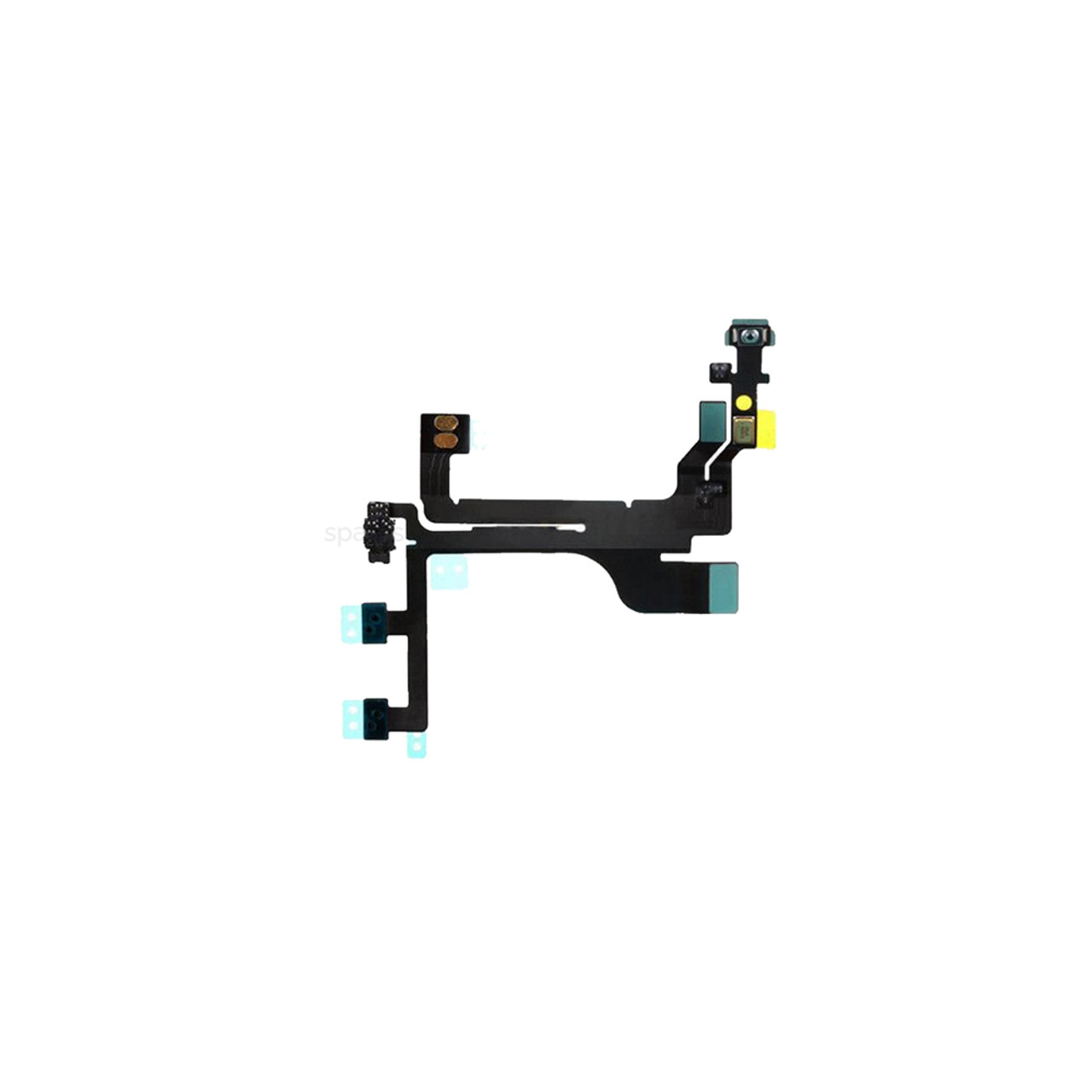 iPhone 5C Power, Mute Switch & Volume Buttons Flex Bracket&Flash Replace