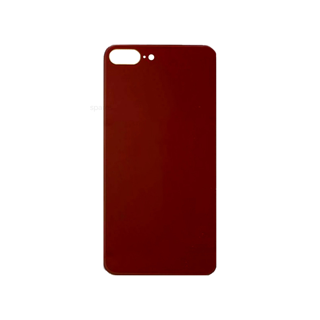 iPhone 8 Plus Rear Back Glass Big Camera Hole Red Replacement