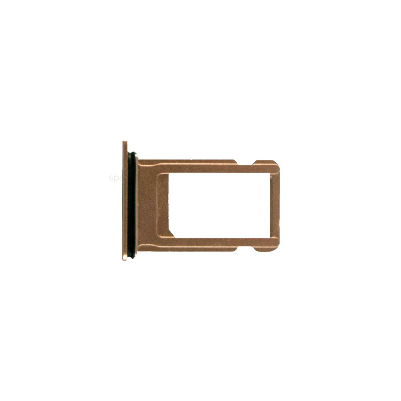 iPhone XS Sim Tray With Waterproof Seal Gold Replacement