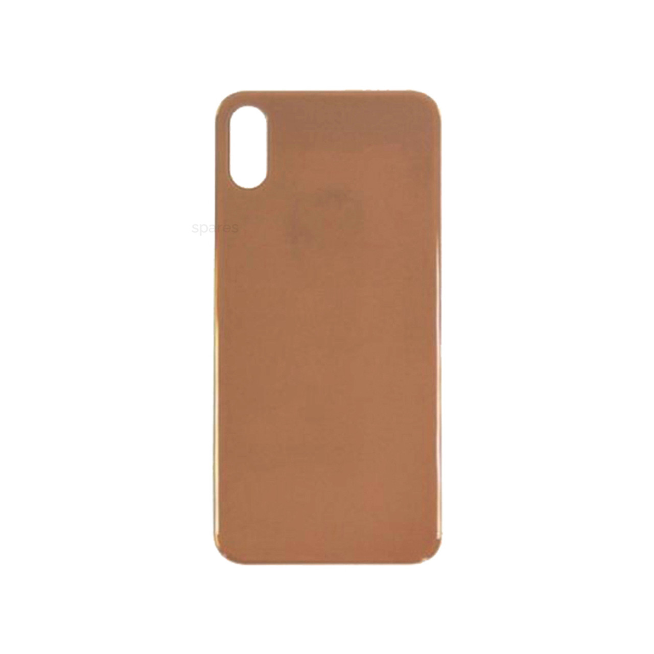 iPhone XS Rear Back Glass With Big Camera Hole Grey Replacement