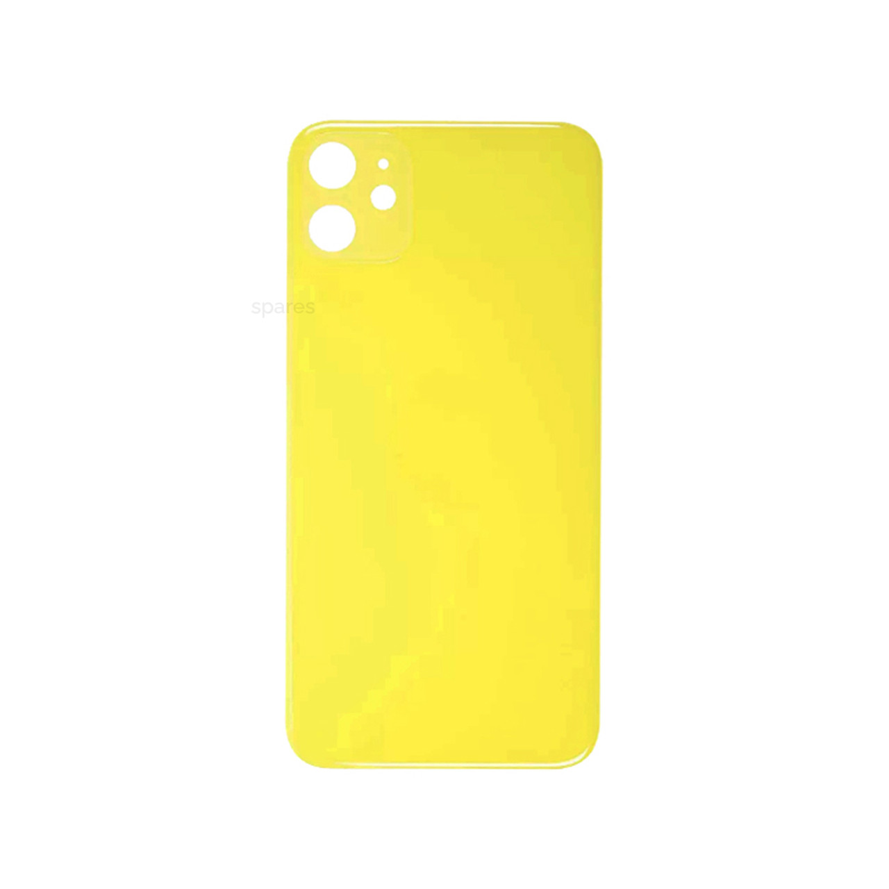 iPhone 11 Rear Back Glass With Big Camera Hole Yellow Replacement