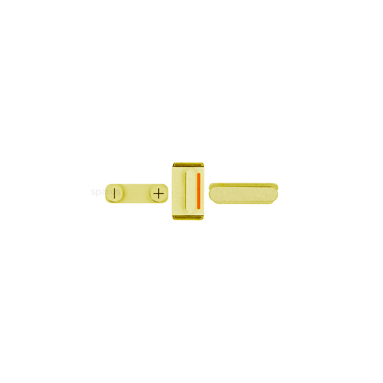 iPad 7th Gen (2019) - Hard Button Set Replacement - Gold