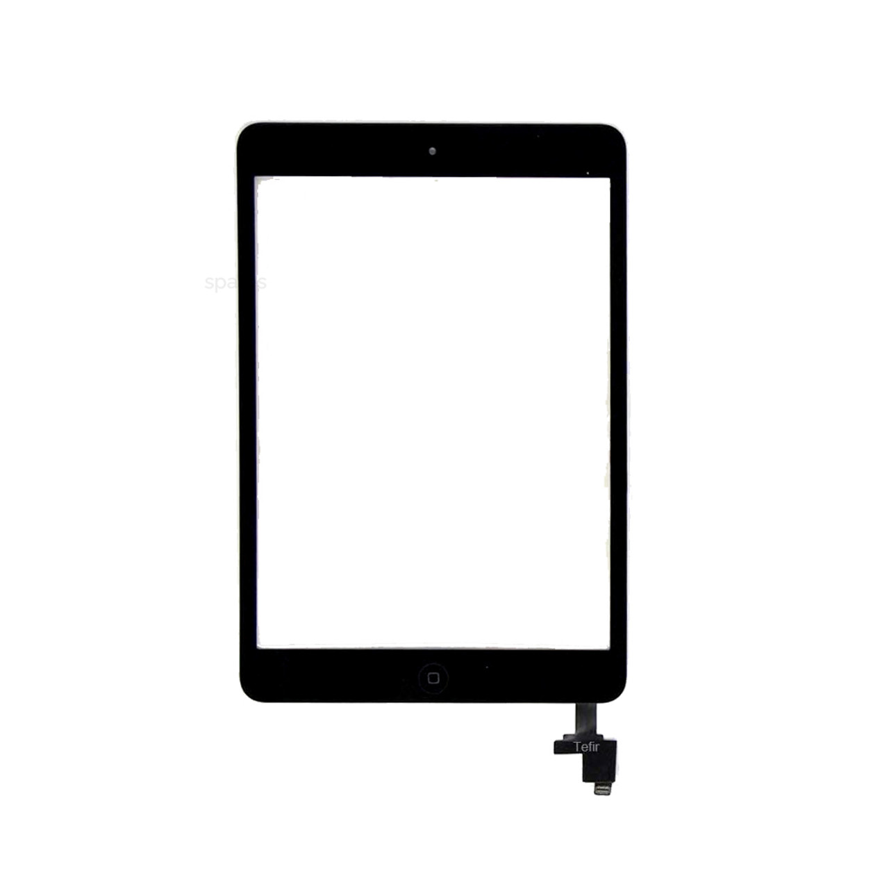 iPad Mini/Mini2-Touch Screen Adhesive,HomeButton,Front Camera Pre-Black