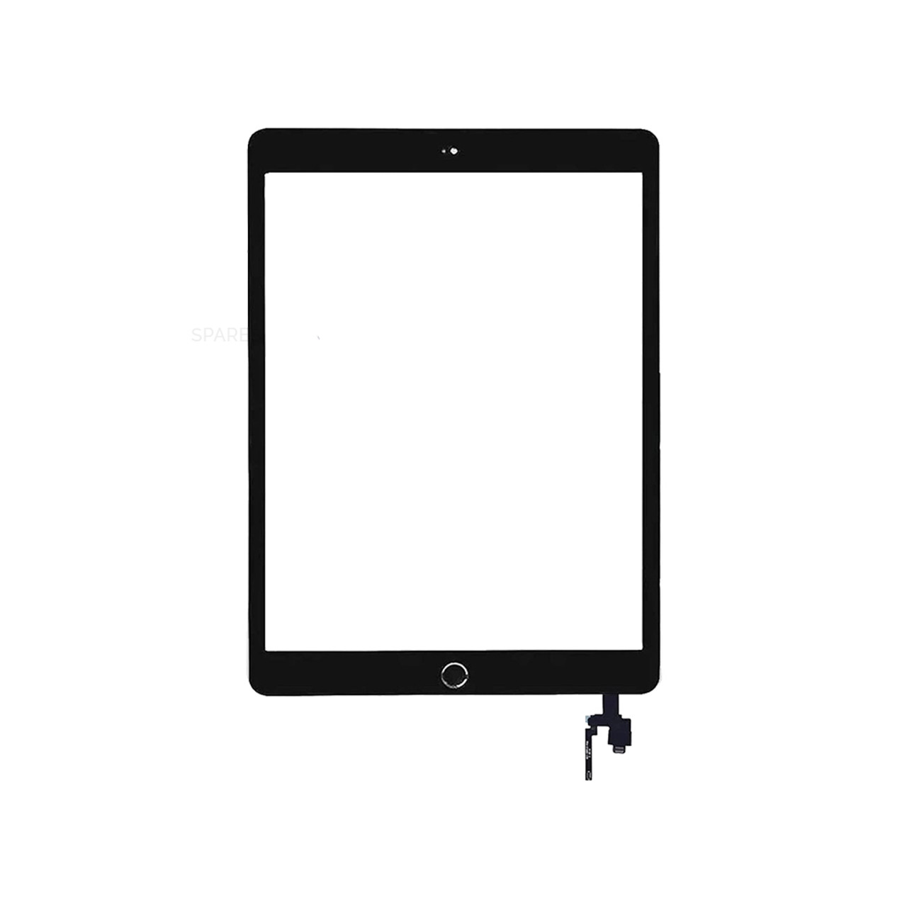 iPad Mini 3-Touch Screen Adhesive, HomeButton&Front Camera Genuine-Black
